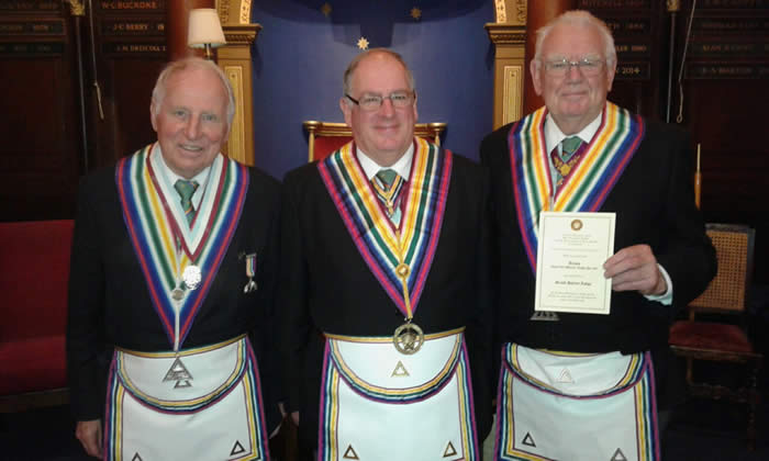 Jersey Lodge of RAM No. 257 Installation Meeting – Wednesday 1st June 2016