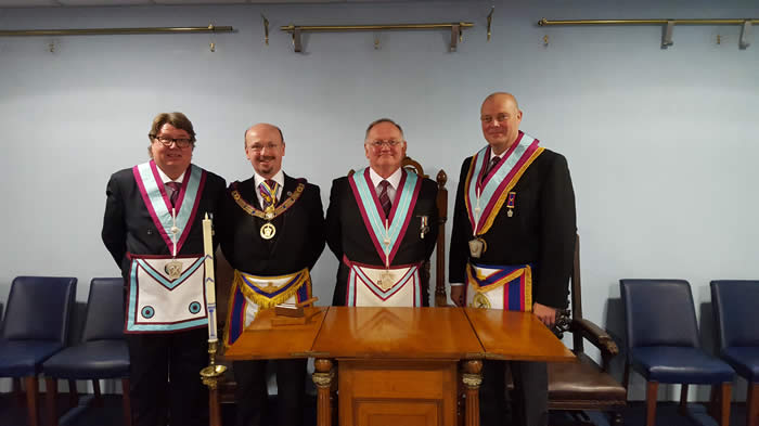Deputy PGM visits Charles Wilkinson Lodge of MMM No. 1657 – Thursday 6th October 2016