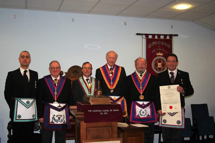 Another Advancement @ Leopold Lodge of MM No. 235 – Monday 27th March 2017