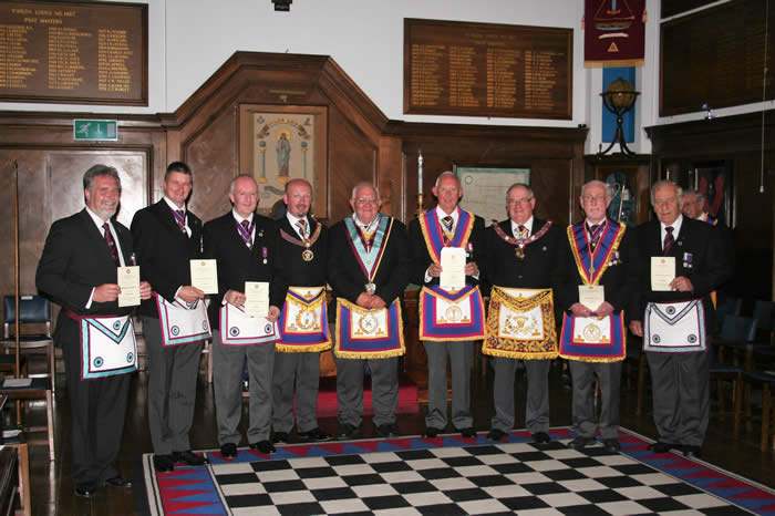 Provincial Secretary takes the chair at Wallingford Mark – Wednesday 28th June 2017