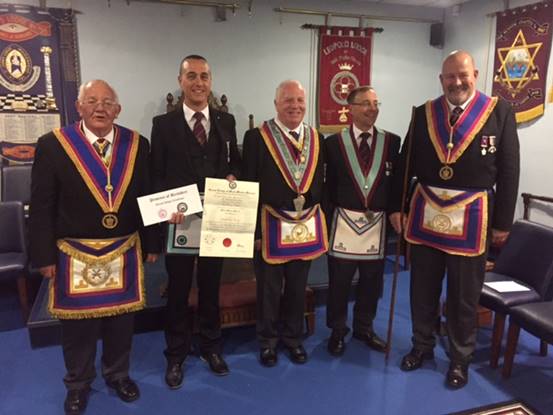 Leopold Lodge of MMM No. 235 Installation Meeting – Monday 25th September 2017