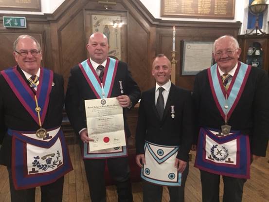 Wallingford Lodge of MMM No. 1162 – Thursday 28 September 2017