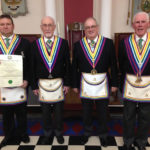 W Bro Brian Cook takes the chair at Old Rectory Lodge of RAM No. 1398 for the second time – Thursday 12th October 2017