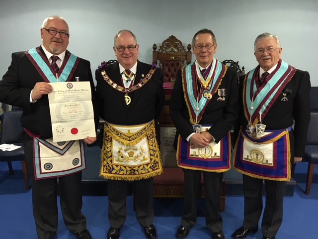 Conrad Costin Lodge of MMM No. 1430 –  Tuesday 27th February 2018