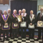 Valentia Lodge of MMM No. 623 receive the Travelling Keystone – Wednesday 28th February 2018