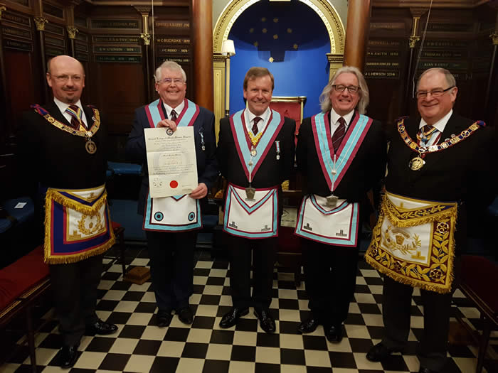 Cranley Lodge of MMM No. 1616 – 9th April 2018