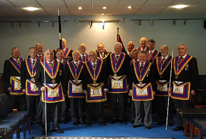 Provincial Grand Master & Provincial Grand Officers make an Official Visit to Wilder Lodge of MMM No. 1868 – 24th April 2018