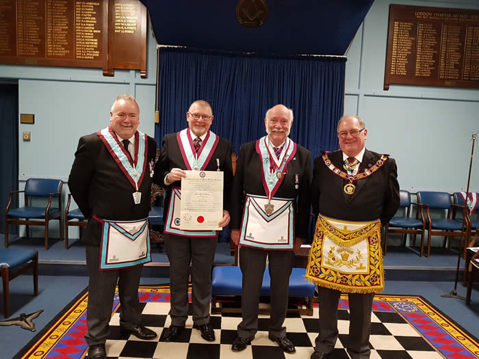 Linden Acre Lodge of MMM No. 1568 – Tuesday 9th October 2018