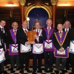 The Travelling Keystone arrives at Cranley Lodge of MMM No. 1616 – Monday 15th October 2018