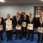 Certificate Presentation & Elevation at Friendship & Care Lodge of RAM No. 1555 – Friday 19th October 2019