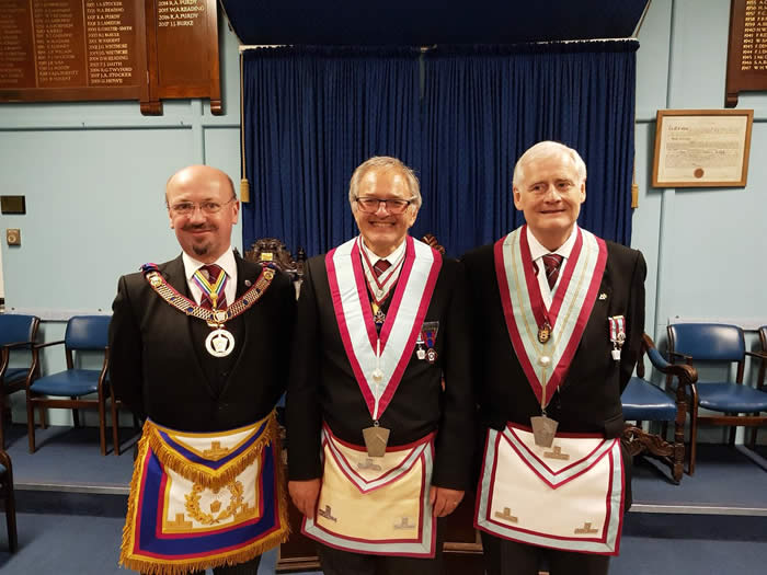 A new Worshipful Master at Valentia Lodge of MMM No. 623 – Wednesday 24th October 2018