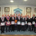 An Advancement Ceremony & The Provincial Travelling Keystone arrives at Porchester Lodge of MMM No. 27 – Wednesday 13th February 2019