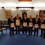 A busy meeting @ Friendship & Care Lodge of RAM No. 1555 – Friday 15th February 2019