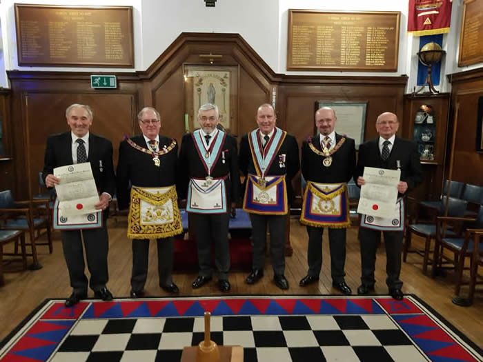 Caduceus Lodge of MMM No. 1631 Installation meeting – Monday 4th March 2019