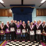 A busy night @ Jersey Lodge of MMM No. 257 – Thursday 11th April 2019