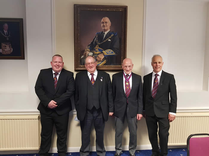 Charles Wilkinson Lodge of MMM No. 1657 perform a double ceremony – Thursday 25th April 2019