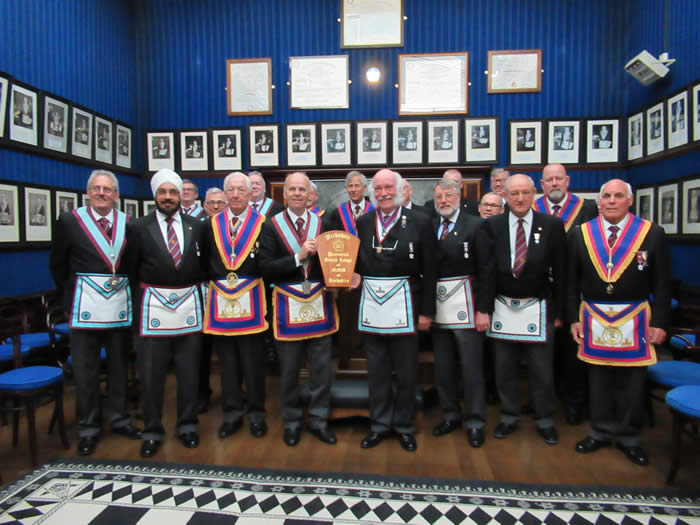 Transfer of the Provincial Keystone to Pangbourne Lodge of MMM No. 1094 – Monday 13th May 2019