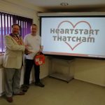 Hungerford Lodge of MMM No. 1342 donate £1,000 to Heartstart Thatcham – Saturday 27th July 2019