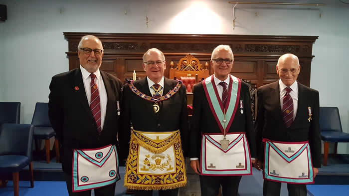 Charles Wilkinson Lodge of MMM No. 1657 – Thursday 3rd October 2019