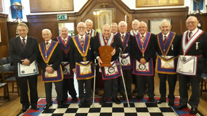B & O Installed Mark Masters Lodge No. 1330 – Friday 25th October 2019