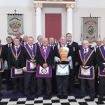 Old Rectory Lodge of MMM No. 1398 receive the Provincial Travelling Keystone – Thursday 7th November 2019