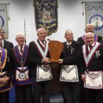 Wantage Lodge of MMM No. 1207 receive the Provincial Travelling Keystone – Monday 13th January 2020