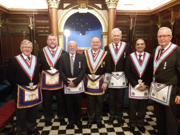 Windsor Castle Lodge of MMM No. 519 – Advancement ceremony – Wednesday 15th January 2020