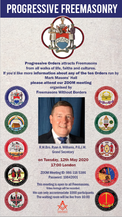 Progressive Masonry – Tuesday 12th May 2020