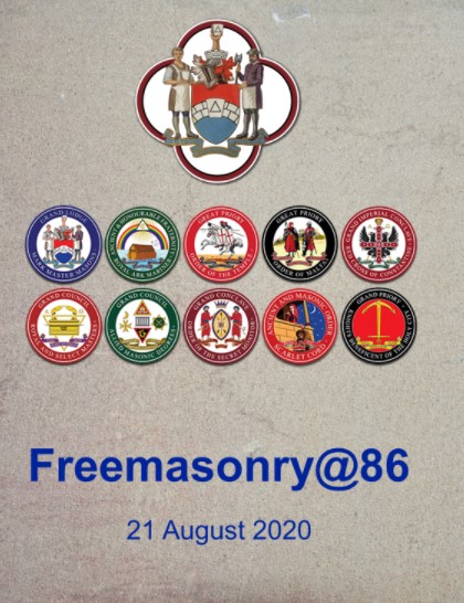 Freemasonry@86 – Friday 21st August 2020