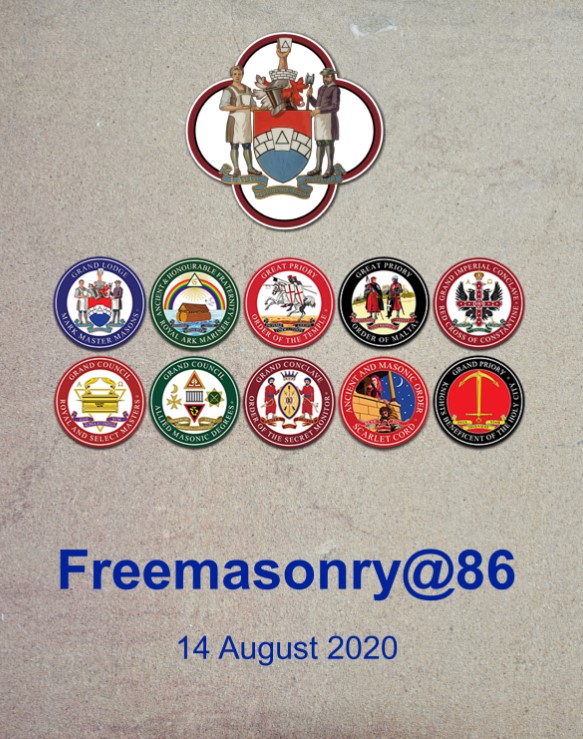 Freemasonry@86 – Friday 14th August 2020