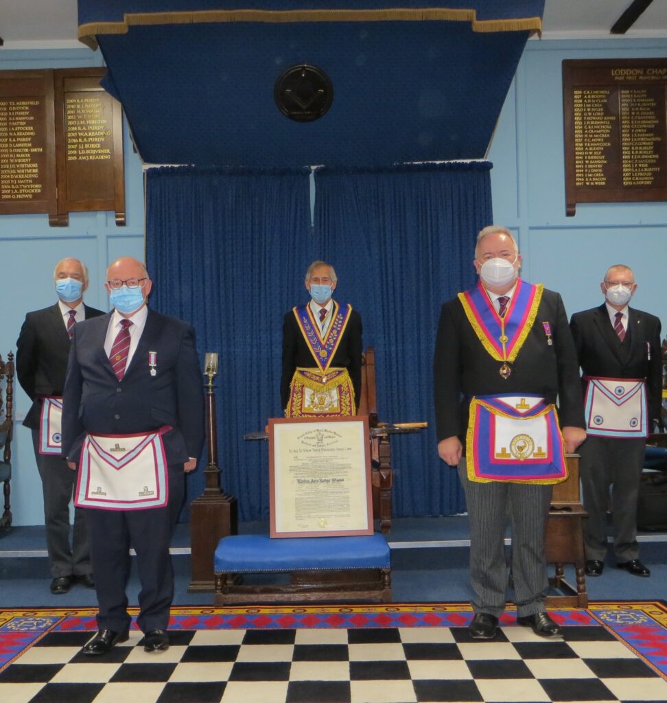 Linden Acre Lodge of Mark Master Masons No. 1568 Installation Meeting – Tuesday 13th October 2020