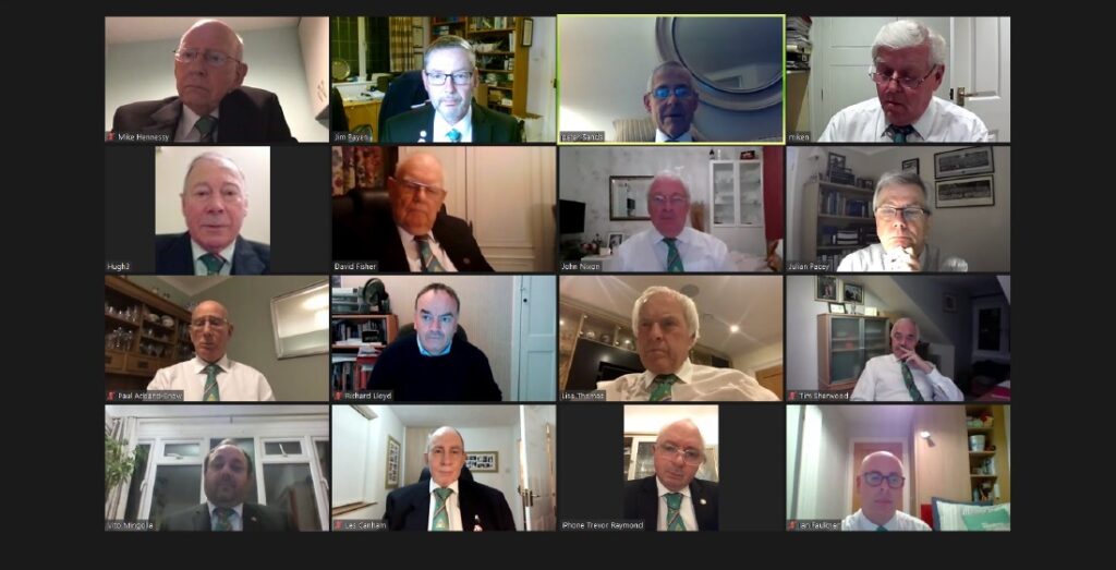 Jersey Lodge of RAM No. 257 Virtual Business Meeting – Wednesday 11th November 2020