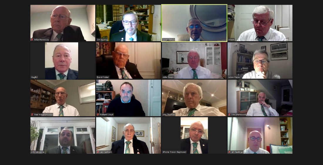 Jersey Lodge of RAM No. 257 Virtual Business Meeting – Wednesday 11th November 2020