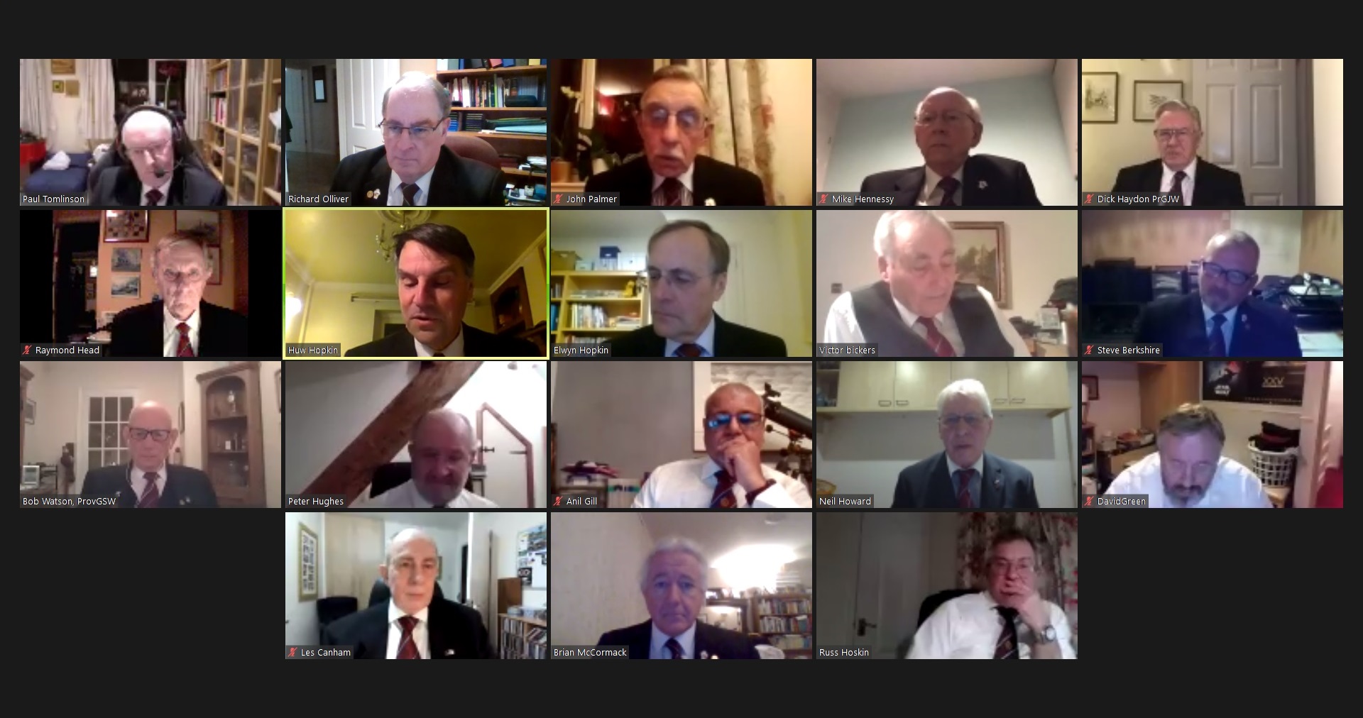 Leopold Lodge of Mark Masters No. 235 Virtual Business Meeting – Monday 25th January 2020