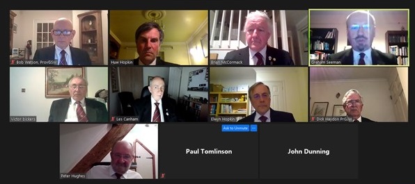 Leopold Lodge of Mark Masters No. 235 Virtual Business Meeting – Monday 29th March 2021