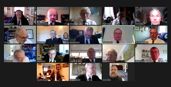 Porchester Lodge of RAM No. 27 Virtual Business Meeting – Wednesday 14th April 2021