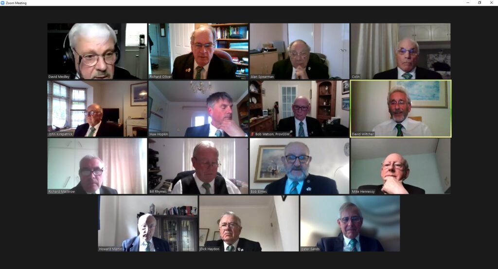 Linden Acre Lodge of Royal Ark Mariners No. 1568 Virtual Business Meeting – Tuesday 25th May 2021