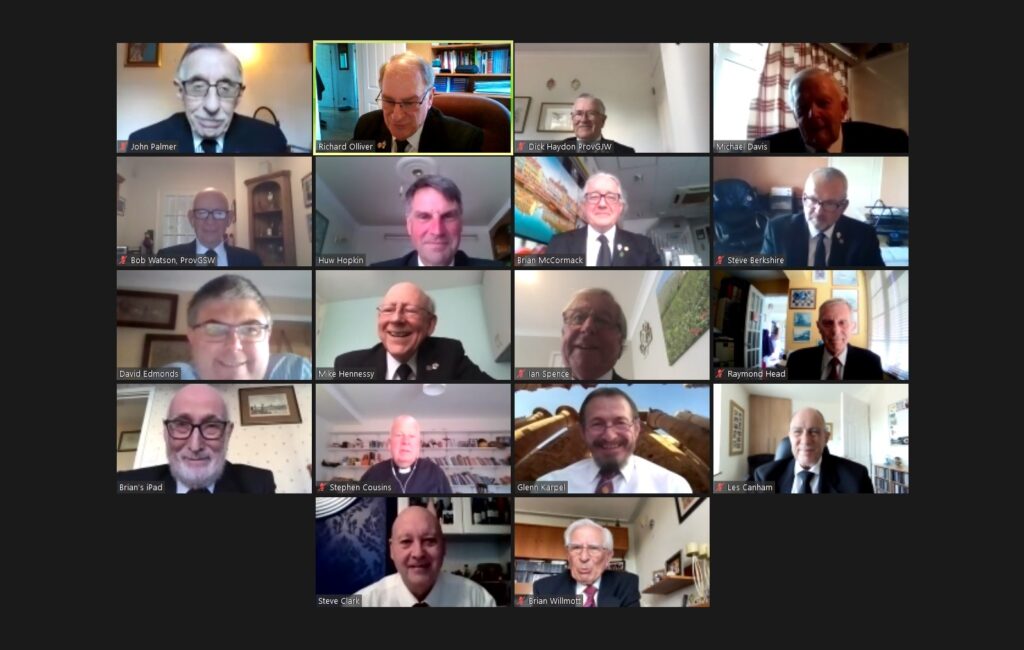 Old Rectory Lodge of MMM No.1398 Virtual Business Meeting – Thursday 6th May 2021