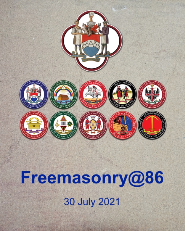 Freemasonry@86 News – Friday 30th July 2021