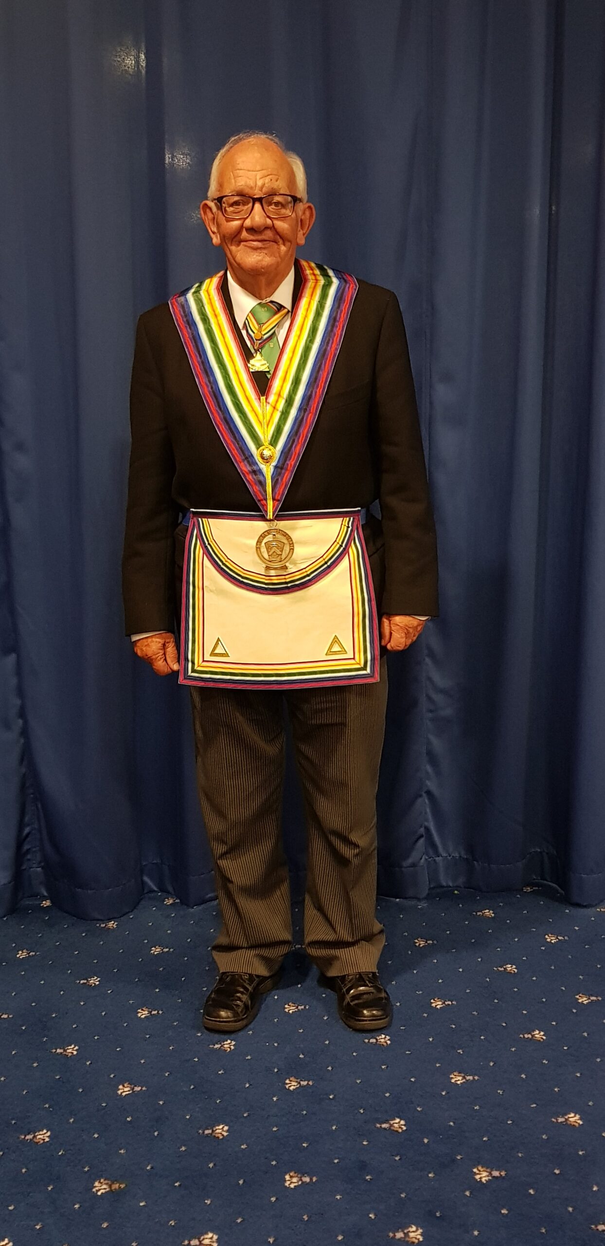 Deputy Provincial Grand Master W.Bro, Michael F Sanders, R.A.M.G.R.