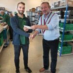Hungerford Lodge donates to West Berks Foodbank