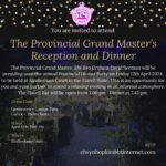 PGMs Reception and Dinner