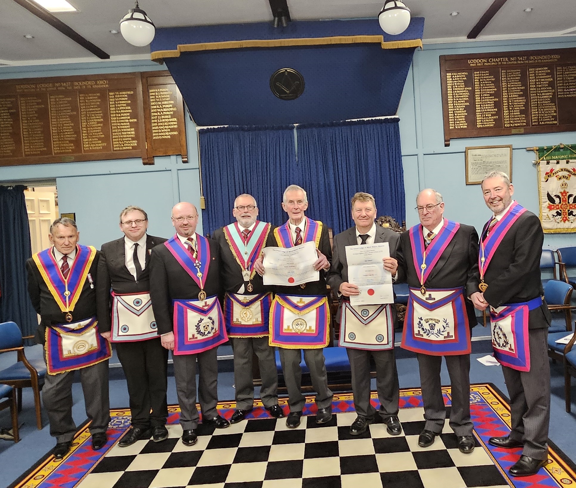 Valentia Lodge of MMM No.623. A Triple Celebration!!