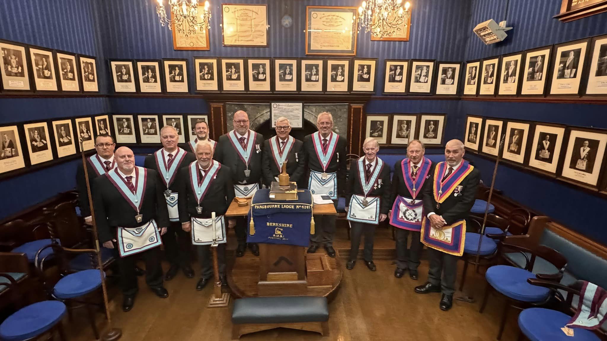 May meeting of The Pangbourne Mark Lodge 1094