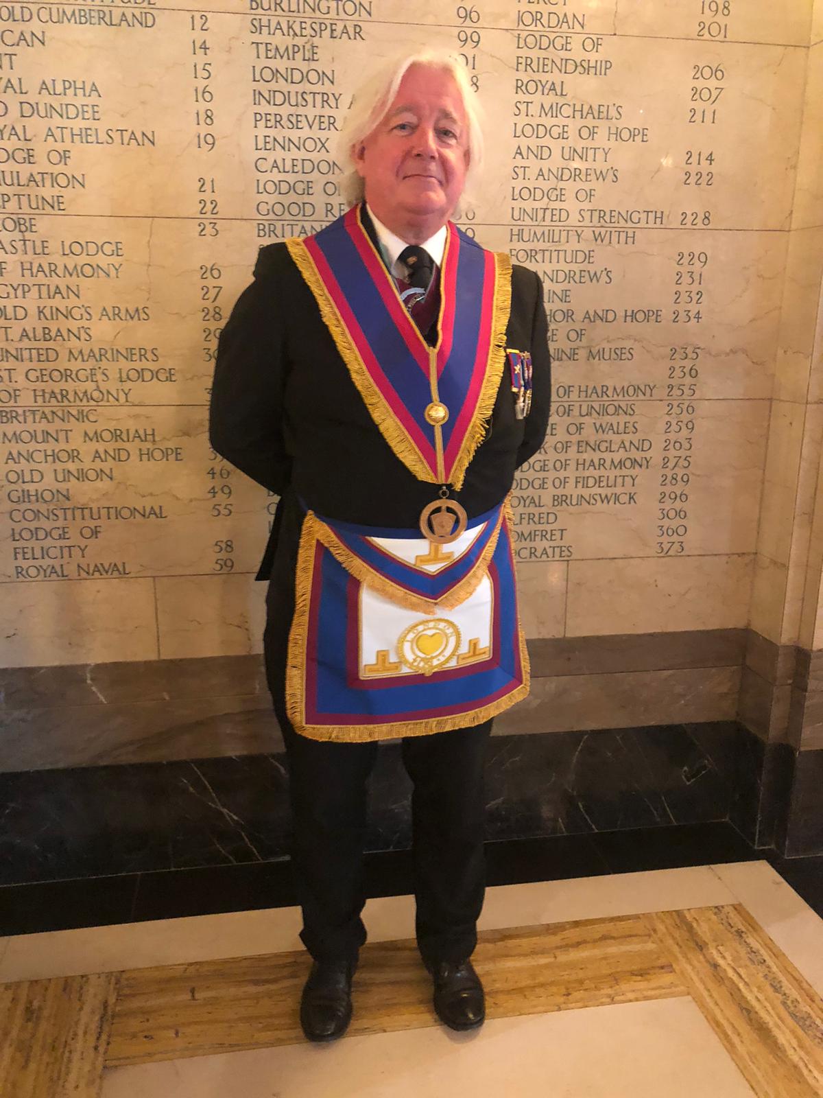 Congratulations to our Provincial Grand Charity Steward