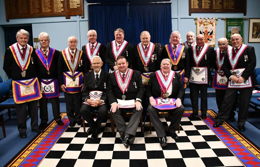Erlegh Lodge hit the ground running for their new Masonic year.